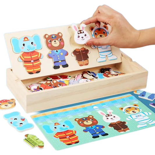 Animal Dress Up Puzzle