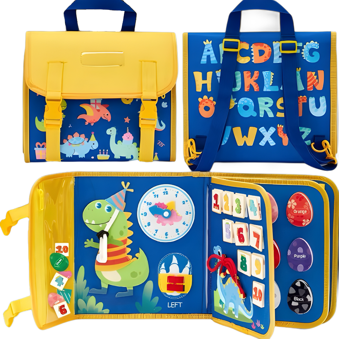 Montessori Busy Book Backpack